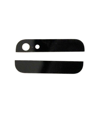 KIT 2 VETRI PER COVER POSTERIORE VETRO PER IPHONE 5 NERO BLACK SCOCCA BACK KIT 2 VETRI PER COVER POSTERIORE VETRO PER IPHONE 5 NERO BLACK SCOCCA BACK