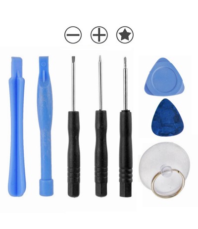 KIT CACCIAVITI SMONTAGGIO PER IPHONE 3GS 4 5 APRI SCOCCA VENTOSA TOOLS TORX KIT CACCIAVITI SMONTAGGIO PER IPHONE 3GS 4 5 APRI SCOCCA VENTOSA TOOLS TORX