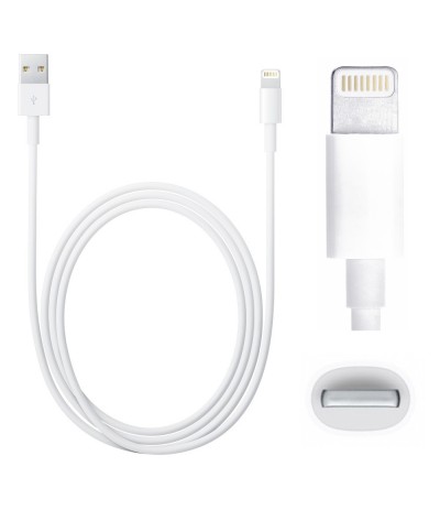 CAVO DATI USB ORIGINALE APPLE PER IPHONE 5 5C 5S 6 6S IPAD MINI MD818FA/A 1mt CAVO DATI USB ORIGINALE APPLE PER IPHONE 5 5C 5S 6 6S IPAD MINI MD818FA/A 1mt
