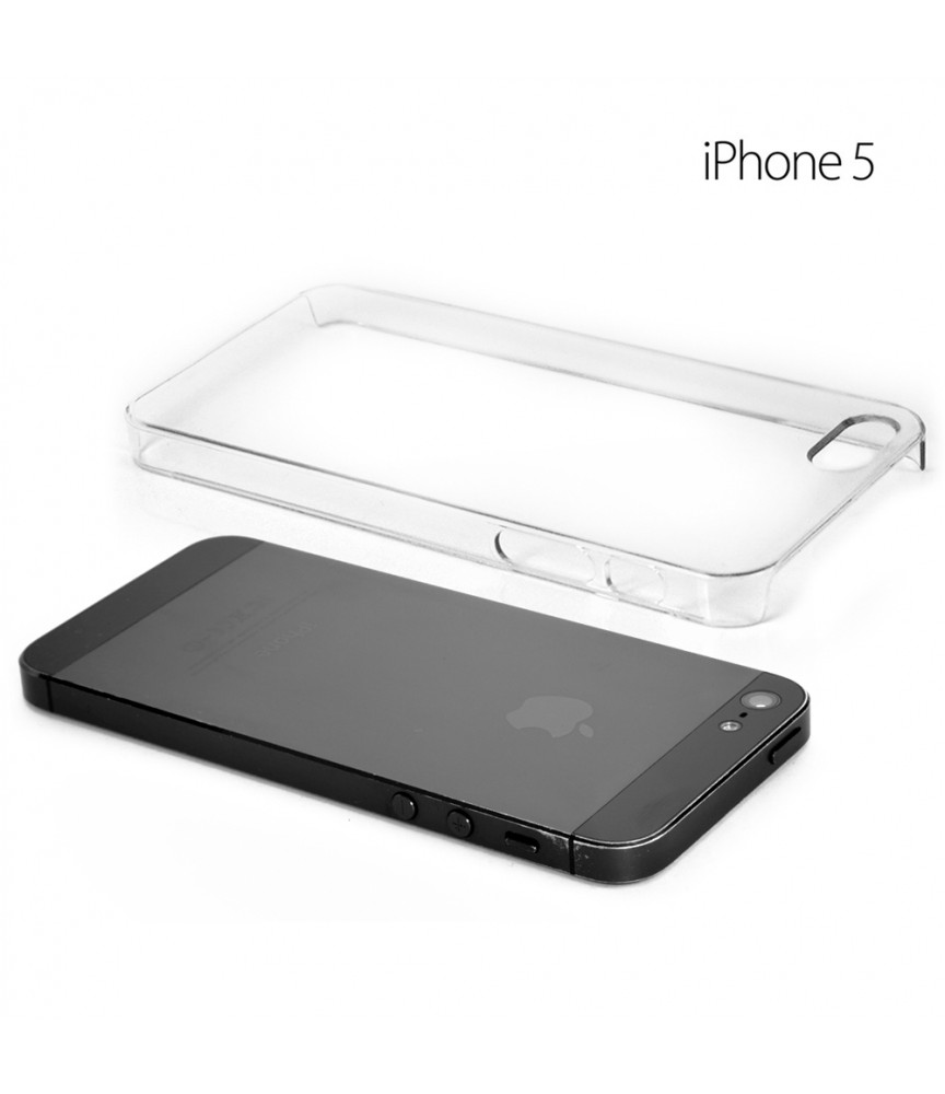 CRYSTAL COVER CUSTODIA CASE BUMPER PER APPLE IPHONE 5 SLIM TRASPARENTE CRYSTAL COVER CUSTODIA CASE BUMPER PER APPLE IPHONE 5 SLIM TRASPARENTE