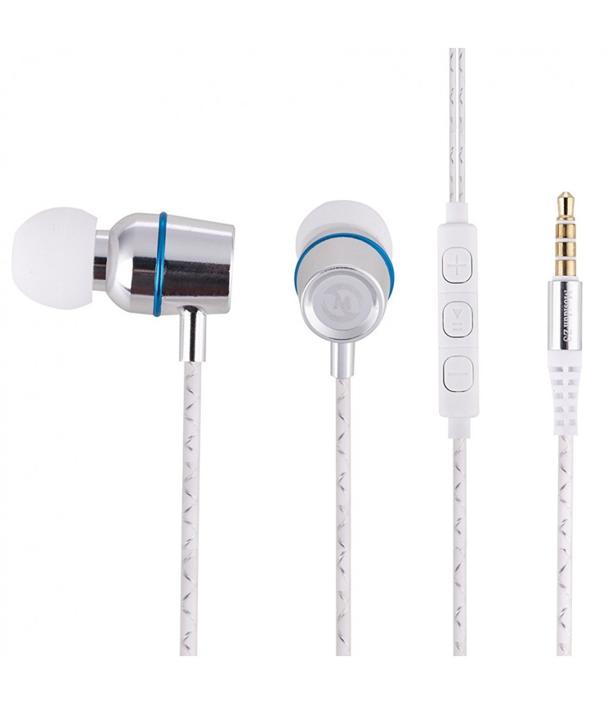 CUFFIE AURICOLARI PER SMARTPHONE TABLET MICROFONO VOLUME CON TASTO RISPONDITORE CUFFIE AURICOLARI PER SMARTPHONE TABLET MICROFONO VOLUME CON TASTO RISPONDITORE