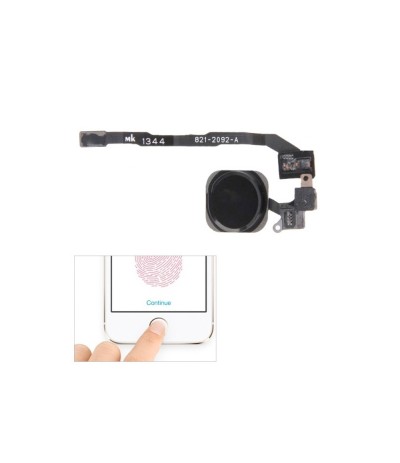 HOME FLEX PER IPHONE 5S BOTTONE TASTO HOME APPLE IMPRONTA DIGITALE NERO HOME FLEX PER IPHONE 5S BOTTONE TASTO HOME APPLE IMPRONTA DIGITALE NERO