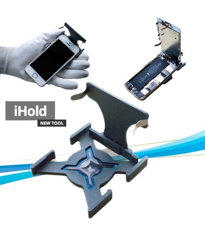 KIT IHOLD SUPPORTO APERTURA SMONTAGGIO BATTERIA TOUCH SCREEN PER IPHONE 5 5S 5C KIT IHOLD SUPPORTO APERTURA SMONTAGGIO BATTERIA TOUCH SCREEN PER IPHONE 5 5S 5C