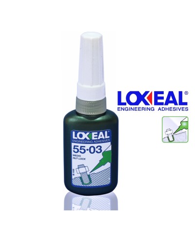LOXEAL 55-03 SERRAFILETTI 10 ML. ADESIVO FRENAFILETTI BULLONI (LOCTITE 243) LOXEAL 55-03 SERRAFILETTI 10 ML. ADESIVO FRENAFILETTI BULLONI (LOCTITE 243)