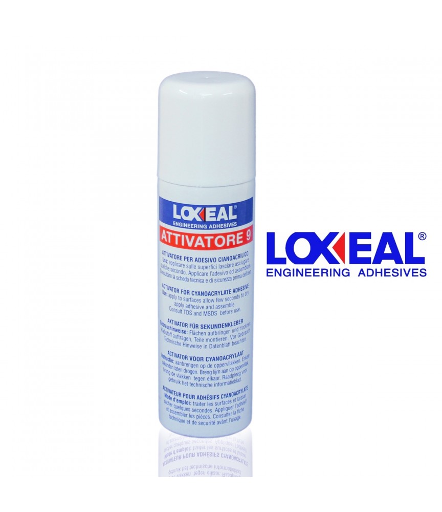 LOXEAL 9 PRIMER ATTIVATORE SPRAY 200 ML BASE PER INDURIMENTO RAPIDO COLLE COLLA LOXEAL 9 PRIMER ATTIVATORE SPRAY 200 ML BASE PER INDURIMENTO RAPIDO COLLE COLLA