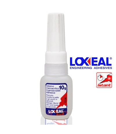 LOXEAL ISTANT 10 GR. ADESIVO COLLA CIANOACRILICA GOMMA PLASTICA METALLI ATTACK LOXEAL ISTANT 10 GR. ADESIVO COLLA CIANOACRILICA GOMMA PLASTICA METALLI ATTACK