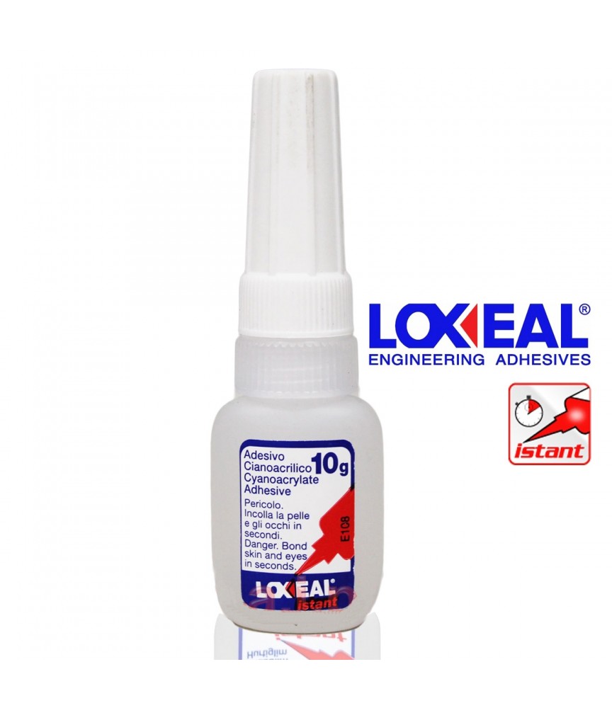 LOXEAL ISTANT 10 GR. ADESIVO COLLA CIANOACRILICA GOMMA PLASTICA METALLI ATTACK LOXEAL ISTANT 10 GR. ADESIVO COLLA CIANOACRILICA GOMMA PLASTICA METALLI ATTACK