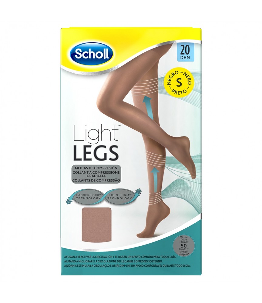 SCHOLL CALZE DONNA COLLANT LIGHT LEGS CARNE COMPRESSIONE 20 DEN S M L XL SCHOLL CALZE DONNA COLLANT LIGHT LEGS CARNE COMPRESSIONE 20 DEN S M L XL