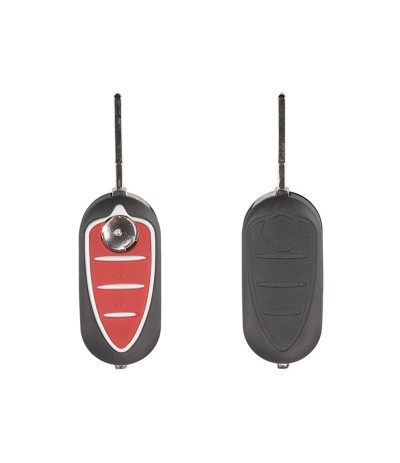 GUSCIO COVER CHIAVE PER TELECOMANDO 3 TASTI ALFA ROMEO MITO GIULIETTA LOGO GUSCIO COVER CHIAVE PER TELECOMANDO 3 TASTI ALFA ROMEO MITO GIULIETTA LOGO