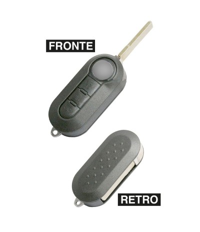 GUSCIO COVER CHIAVE PER TELECOMANDO 3 TASTI FIAT 500 DELTA PUNTO EVO PANDA BRAVO GUSCIO COVER CHIAVE PER TELECOMANDO 3 TASTI FIAT 500 DELTA PUNTO EVO PANDA BRAVO