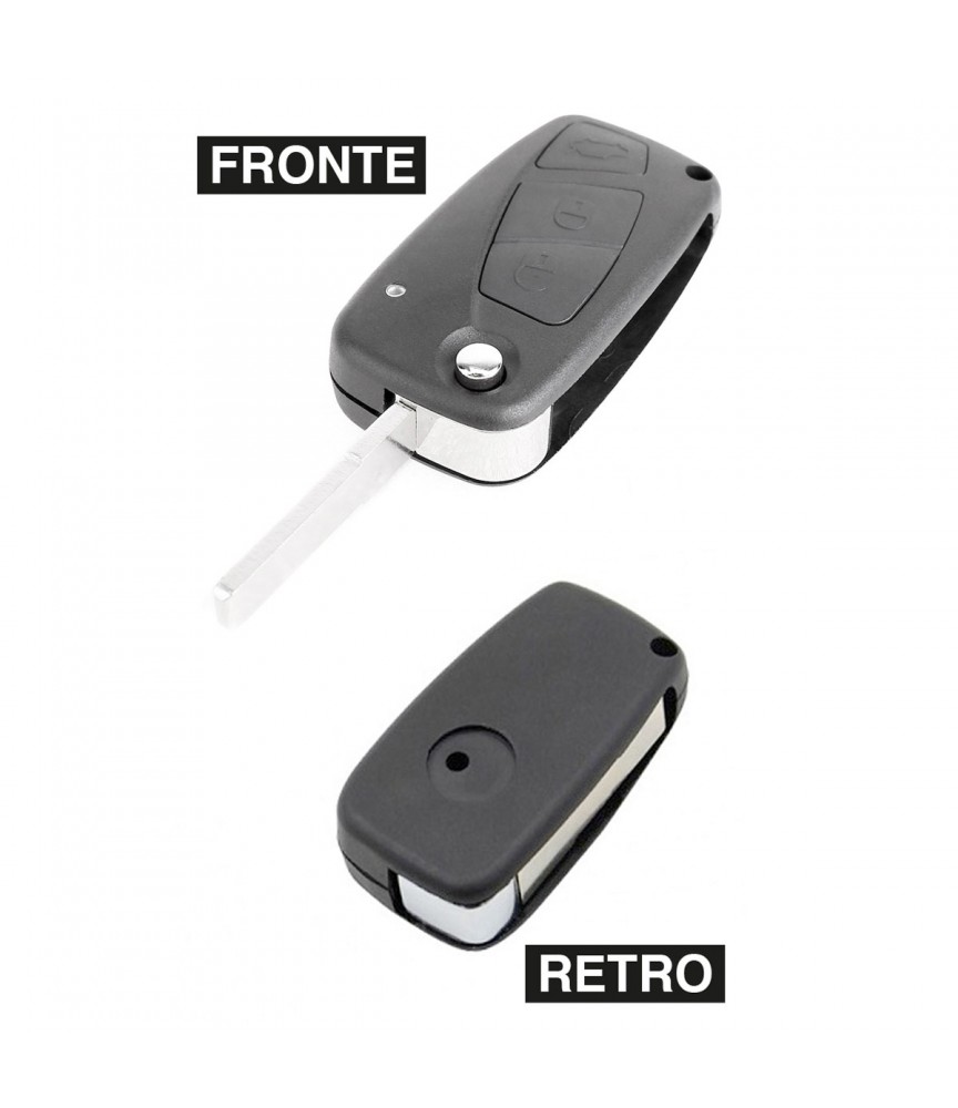 GUSCIO CHIAVE 3 TASTI PER TELECOMANDO FIAT GRANDE PUNTO PANDA DUCATO STILO NERO GUSCIO CHIAVE 3 TASTI PER TELECOMANDO FIAT GRANDE PUNTO PANDA DUCATO STILO NERO