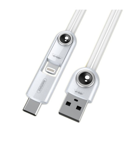 CAVO DATI CAVETTO 3 in 1 TYPE C MICRO USB LIGHTNING RICARICA REMAX RC-073th CAVO DATI CAVETTO 3 in 1 TYPE C MICRO USB LIGHTNING RICARICA REMAX RC-073th