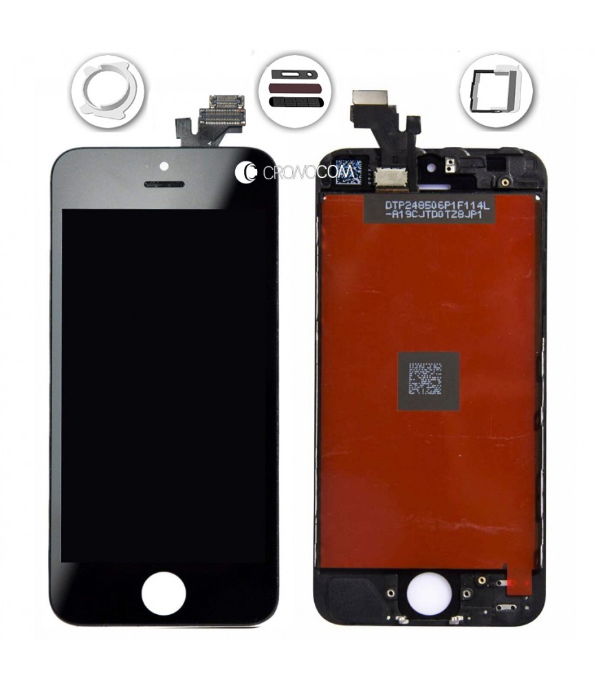 TOUCH SCREEN PER IPHONE 5 NERO VETRO DISPLAY LCD SCHERMO MONITOR ASSEMBLATO TOUCH SCREEN PER IPHONE 5 NERO VETRO DISPLAY LCD SCHERMO MONITOR ASSEMBLATO