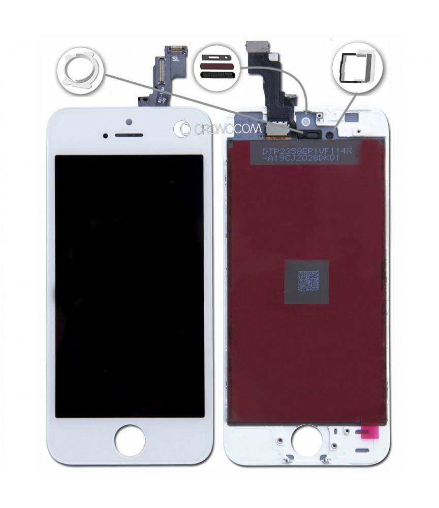 TOUCH SCREEN PER IPHONE 5S BIANCO VETRO DISPLAY SCHERMO LCD RETINA ASSEMBLATO TOUCH SCREEN PER IPHONE 5S BIANCO VETRO DISPLAY SCHERMO LCD RETINA ASSEMBLATO