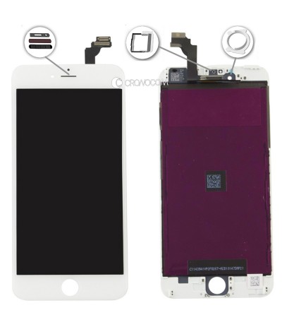 TOUCH SCREEN PER IPHONE 6 PLUS BIANCO FRAME VETRO LCD DISPLAY RETINA SCHERMO 5.5 TOUCH SCREEN PER IPHONE 6 PLUS BIANCO FRAME VETRO LCD DISPLAY RETINA SCHERMO 5.5
