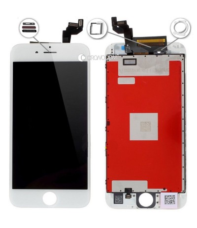 TOUCH SCREEN FRAME VETRO LCD DISPLAY RETINA SCHERMO PER APPLE IPHONE 6S BIANCO TOUCH SCREEN FRAME VETRO LCD DISPLAY RETINA SCHERMO PER APPLE IPHONE 6S BIANCO