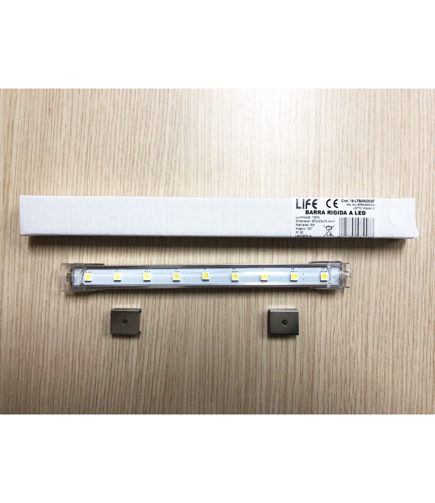 Luce Fredda O Calda.Barre Striscia A Led Componibili Da 20 Cm 3w 135lm Luce Fredda O Calda Life Ebay