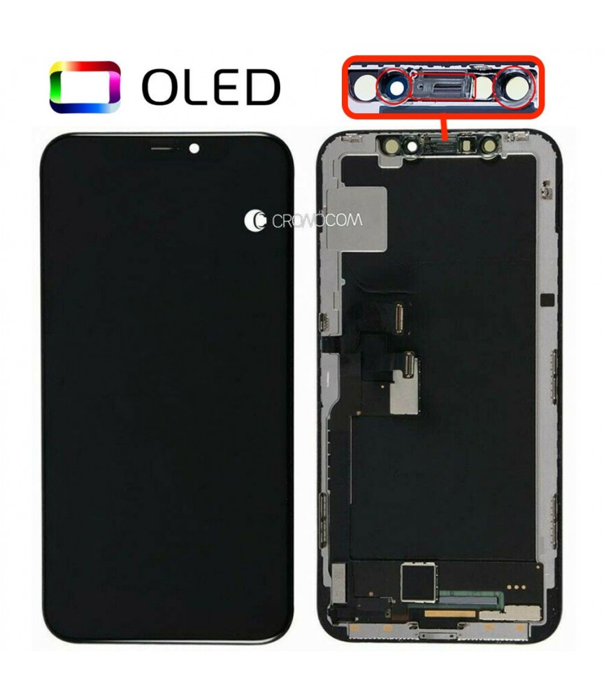 DISPLAY SCHERMO IPHONE X 10 NERO PER APPLE TOUCH SCREEN LCD QUALITA TOP OLED DISPLAY SCHERMO IPHONE X 10 NERO PER APPLE TOUCH SCREEN LCD QUALITA TOP OLED