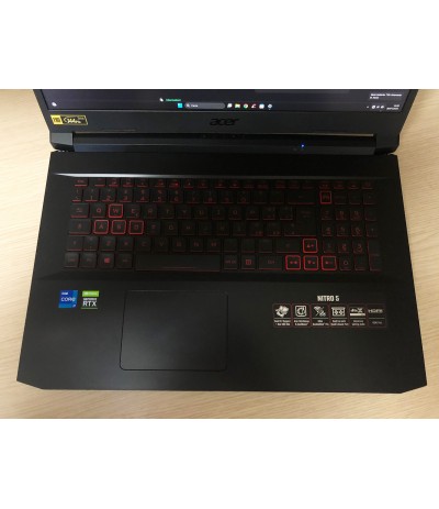 PC PORTATILE 17.3" GAMING ACER NITRO 5 AN517-53-77E3 INTEL i7 SSD 512GB RAM 16GB NVIDIA RTX 3050 4GB WIN 11PRO