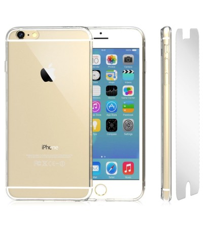 CRYSTAL COVER CUSTODIA CASE BUMPER PER APPLE IPHONE 6 PLUS 5,5 ULTRA SLIM TRASPARENTE CRYSTAL COVER CUSTODIA CASE BUMPER PER APPLE IPHONE 6 PLUS 5,5 ULTRA SLIM TRASPARENTE