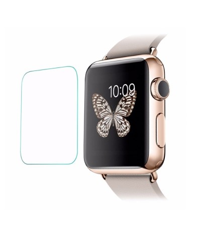 PELLICOLA PER APPLE WATCH 42mm PROTEGGI DISPLAY SCHERMO VETRO TEMPERATO ANTIURTO PELLICOLA PER APPLE WATCH 42mm PROTEGGI DISPLAY SCHERMO VETRO TEMPERATO ANTIURTO
