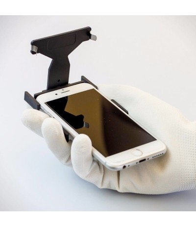 KIT IHOLD SUPPORTO APERTURA SMONTAGGIO BATTERIA TOUCH SCREEN PER IPHONE 5 5S 5C KIT IHOLD SUPPORTO APERTURA SMONTAGGIO BATTERIA TOUCH SCREEN PER IPHONE 5 5S 5C