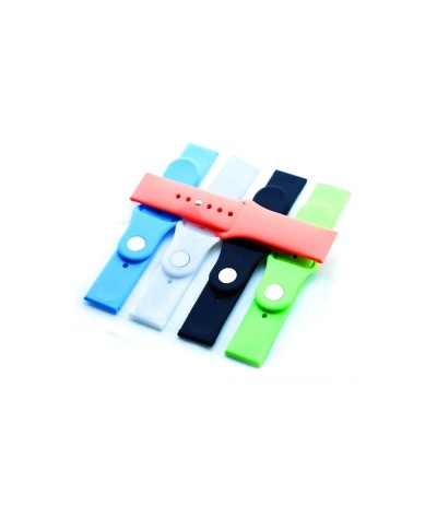 CINTURINO RICAMBIO SILICONE TPU PER APPLE 38MM OROLOGIO IWATCH BANDA BIANCO CINTURINO RICAMBIO SILICONE TPU PER APPLE 38MM OROLOGIO IWATCH BANDA BIANCO