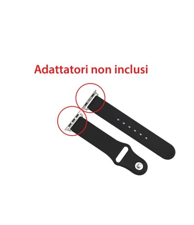 CINTURINO RICAMBIO SILICONE TPU PER APPLE 38MM OROLOGIO IWATCH BANDA BIANCO CINTURINO RICAMBIO SILICONE TPU PER APPLE 38MM OROLOGIO IWATCH BANDA BIANCO