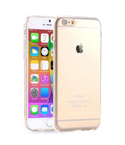 COVER CUSTODIA CASE SOTTILE TRASPARENTE PER APPLE IPHONE 6 TPU SILICONE MORBIDO COVER CUSTODIA CASE SOTTILE TRASPARENTE PER APPLE IPHONE 6 TPU SILICONE MORBIDO
