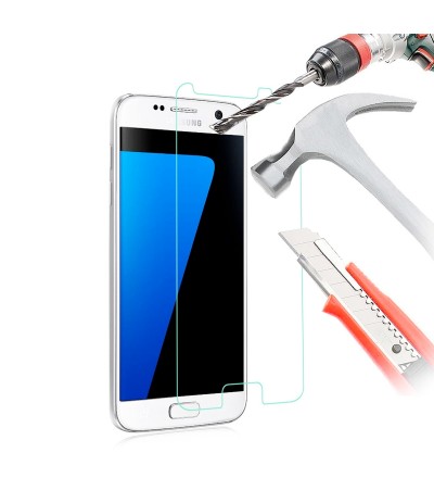 PELLICOLA PER SAMSUNG GALAXY S7 EDGE PROTEGGI DISPLAY SCHERMO IN VETRO TEMPERATO PELLICOLA PER SAMSUNG GALAXY S7 EDGE PROTEGGI DISPLAY SCHERMO IN VETRO TEMPERATO