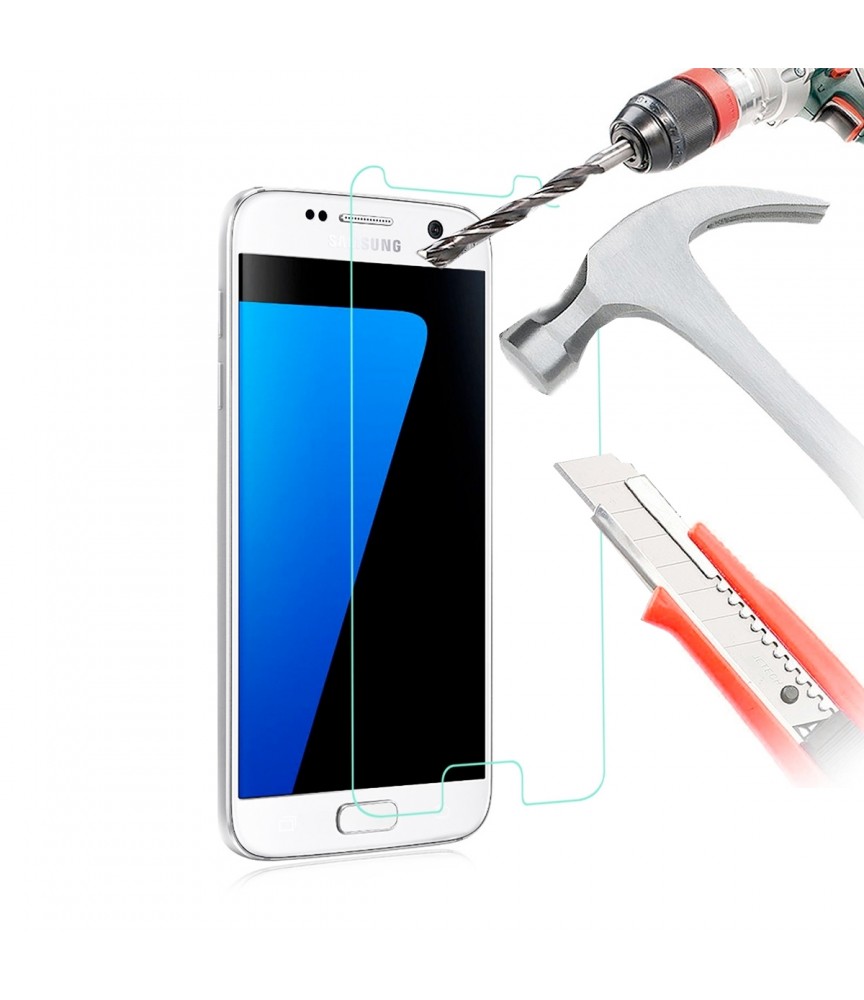 PELLICOLA PER SAMSUNG GALAXY S7 EDGE PROTEGGI DISPLAY SCHERMO IN VETRO TEMPERATO PELLICOLA PER SAMSUNG GALAXY S7 EDGE PROTEGGI DISPLAY SCHERMO IN VETRO TEMPERATO