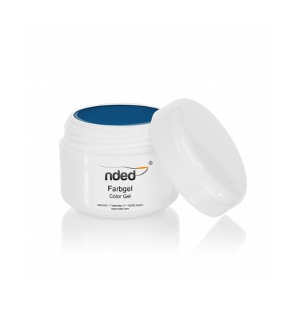 GEL UV COLORATO PURE 5 ML RICOSTRUZIONE UNGHIE COLORE CIANO BLU NDED GEL UV COLORATO PURE 5 ML RICOSTRUZIONE UNGHIE COLORE CIANO BLU NDED