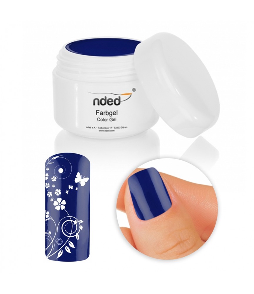GEL UV COLORATO PURE 5 ML RICOSTRUZIONE UNGHIE COLORE STRAIGHT BLUE BLU NDED GEL UV COLORATO PURE 5 ML RICOSTRUZIONE UNGHIE COLORE STRAIGHT BLUE BLU NDED