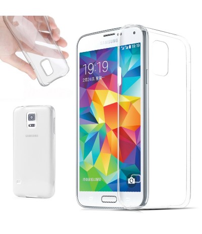 COVER BACK TPU PER SAMSUNG S5 G800F i9600 CUSTODIA MORBIDA SILICONE TRASPARENTE COVER BACK TPU PER SAMSUNG S5 G800F i9600 CUSTODIA MORBIDA SILICONE TRASPARENTE