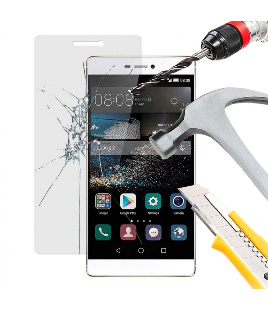 PELLICOLA IN VETRO TEMPERATO PER ASCEND HUAWEI P8 PROTEGGI SCHERMO DISPLAY GLASS PELLICOLA IN VETRO TEMPERATO PER ASCEND HUAWEI P8 PROTEGGI SCHERMO DISPLAY GLASS